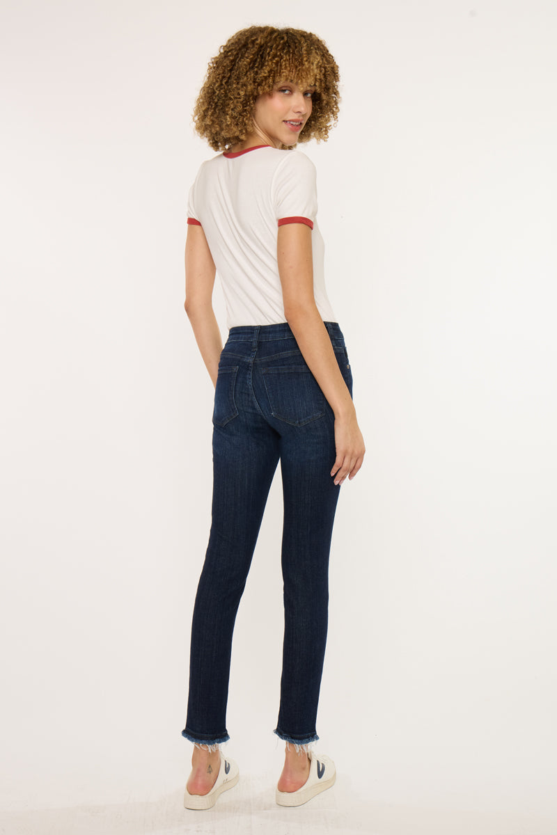 Atlanna Essentials Mid Rise Ankle Skinny