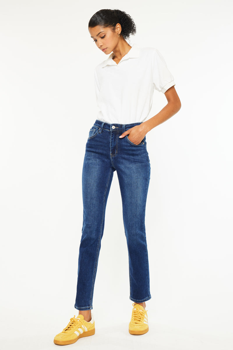 Jovi High Rise Cigarette Leg Jeans - Official Kancan USA