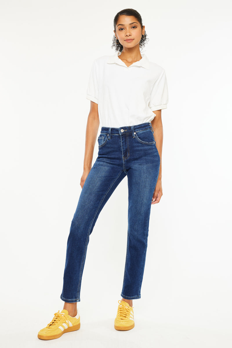Jovi High Rise Cigarette Leg Jeans - Official Kancan USA