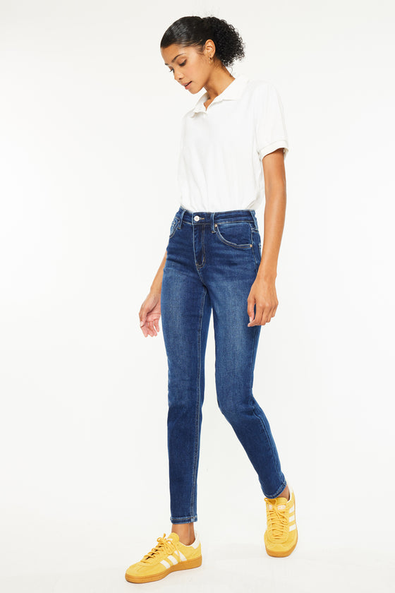 Jovi High Rise Cigarette Leg Jeans - Official Kancan USA