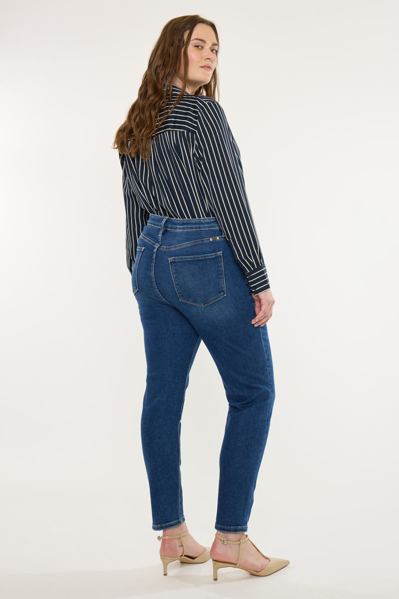 Peggy High Rise Cigarette Leg Jeans (Plus Size)