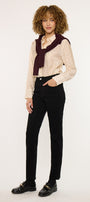 Estelle Essentials High Rise Slim Straight Leg Jeans - Official Kancan USA