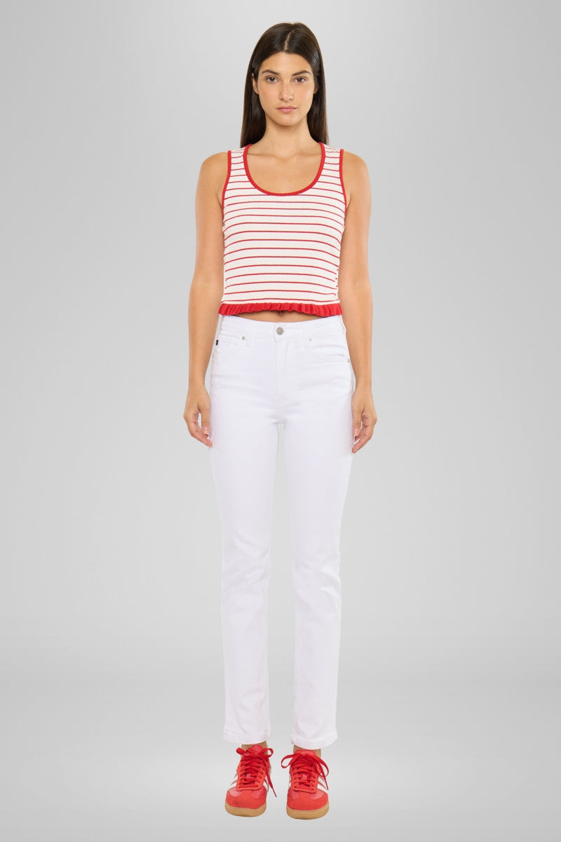 Piper Essentials High Rise Slim Straight Leg Jeans - Official Kancan USA