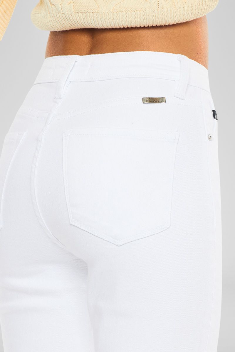 Piper High Rise Slim Straight Leg Jeans - Official Kancan USA