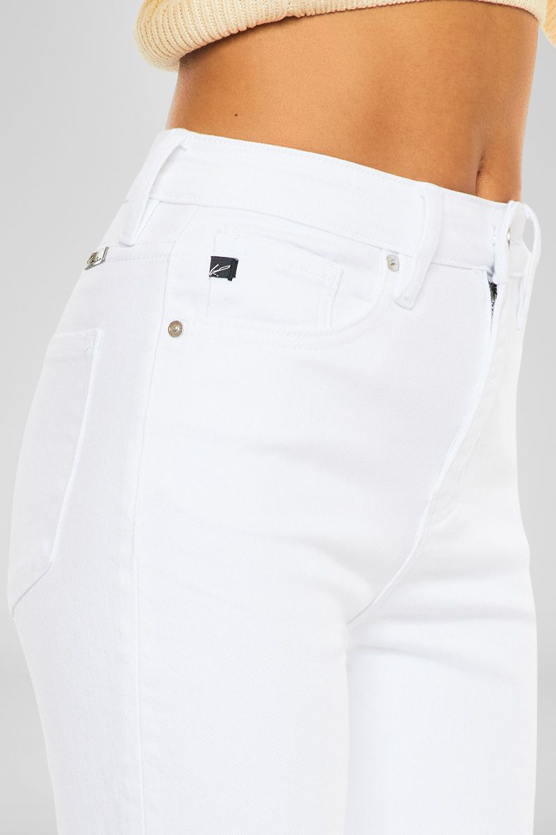 Piper High Rise Slim Straight Leg Jeans - Official Kancan USA