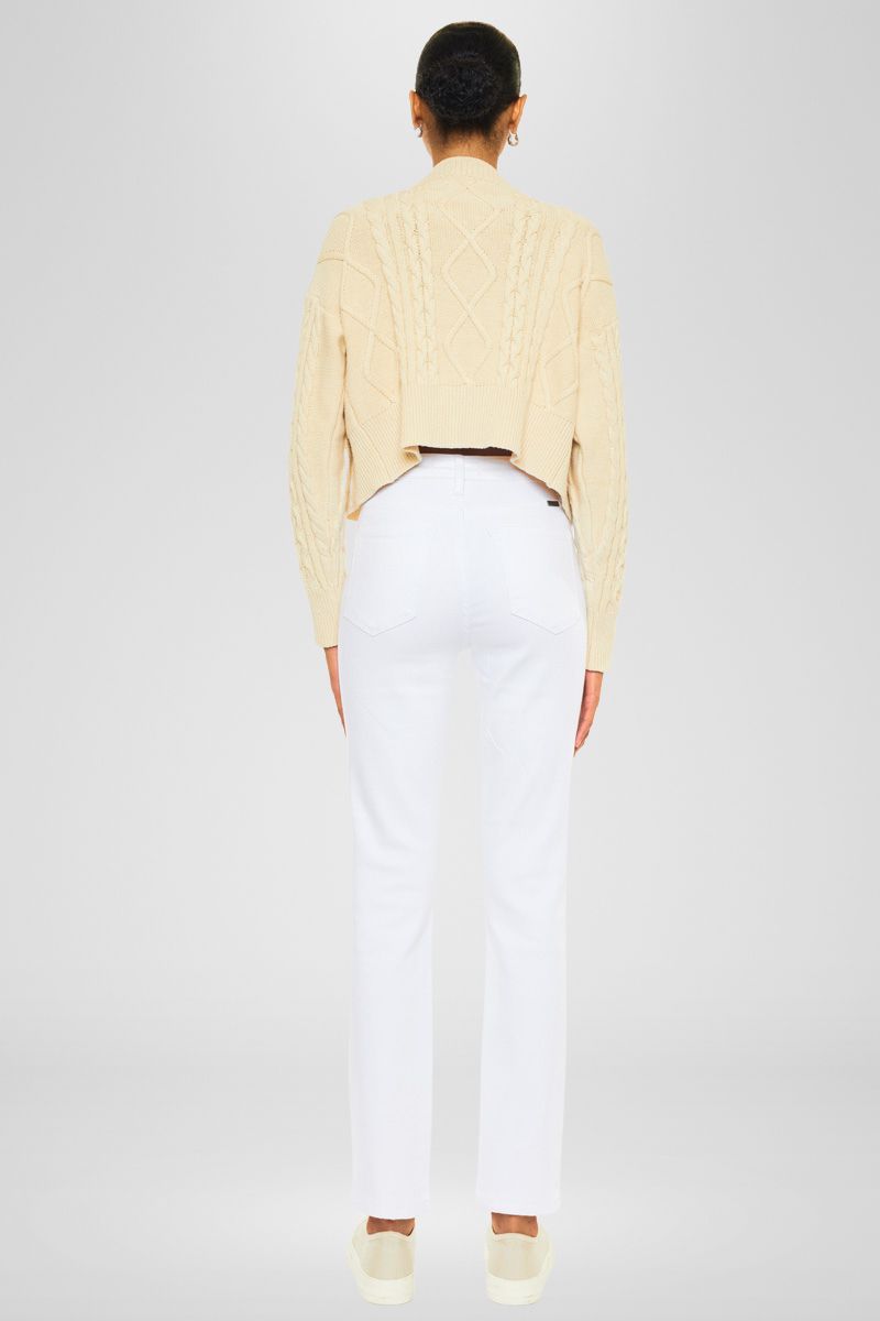 Piper High Rise Slim Straight Leg Jeans - Official Kancan USA