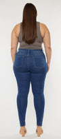 Vivienne Essentials High Rise Super Skinny Jeans (Plus Size) - Official Kancan USA