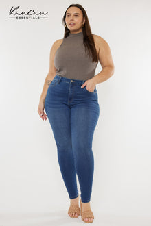  Vivienne Essentials High Rise Super Skinny Jeans (Plus Size) - Official Kancan USA