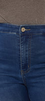 Vivienne Essentials High Rise Super Skinny Jeans (Plus Size) - Official Kancan USA