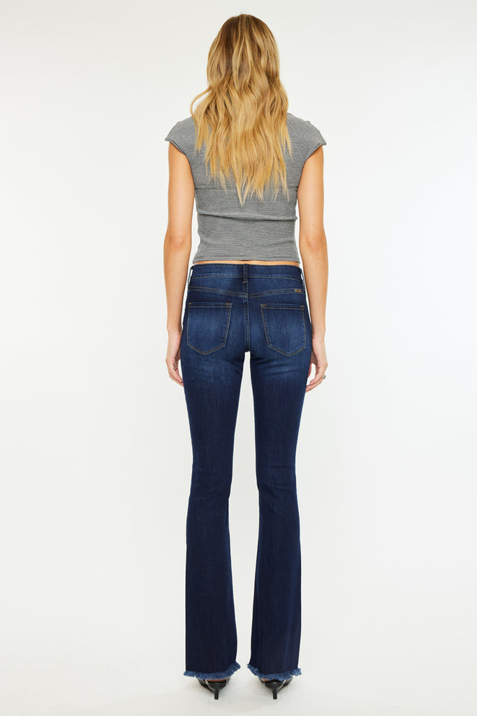 Anne Essentials Bootcut Jeans – Low Rise Style | Kancan USA