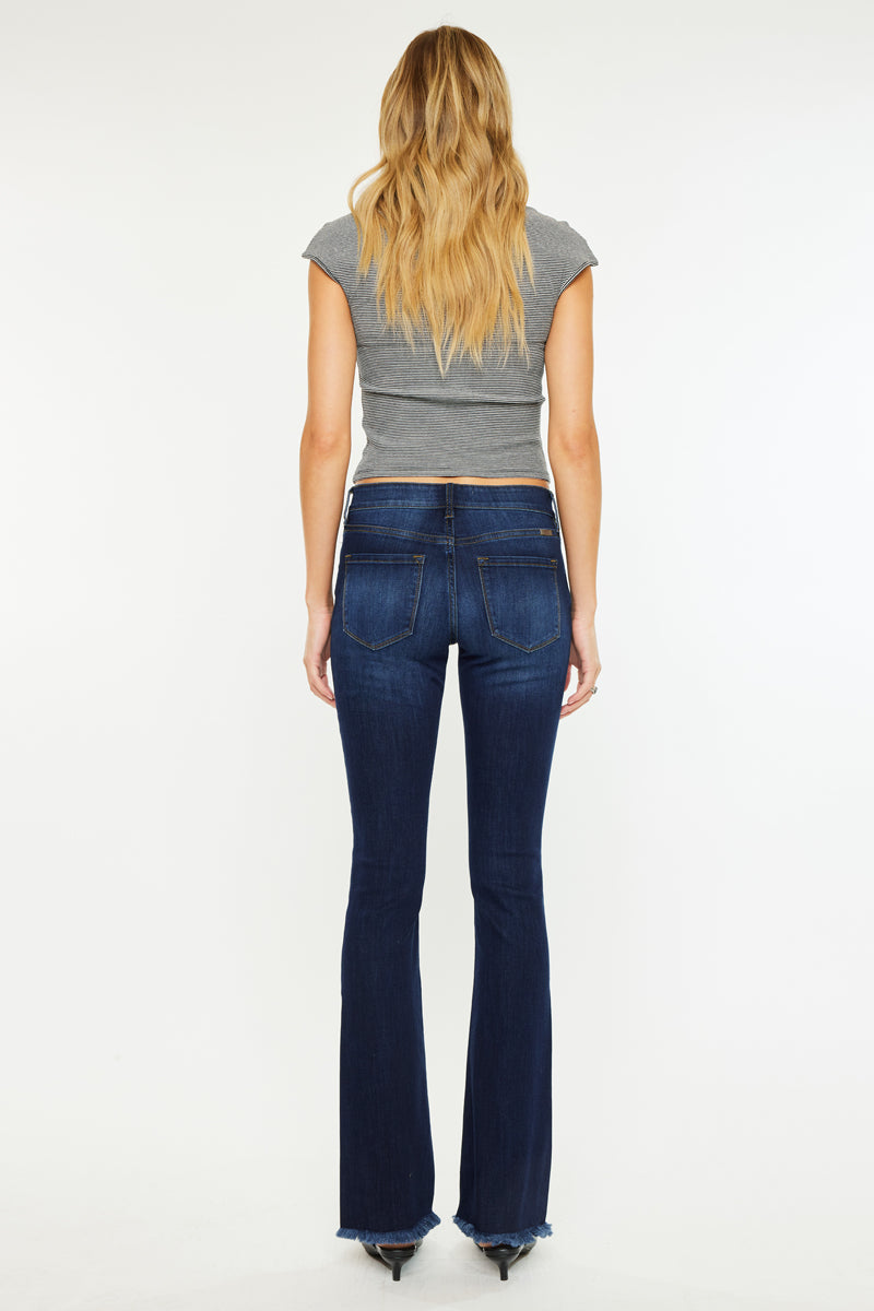 Anne Essentials Bootcut Jeans – Low Rise Style | Kancan USA