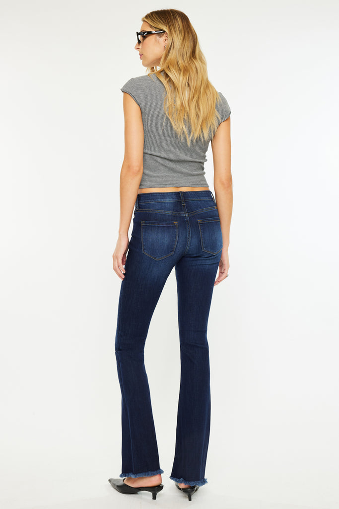 Anne Essentials Bootcut Jeans – Low Rise Style | Kancan USA