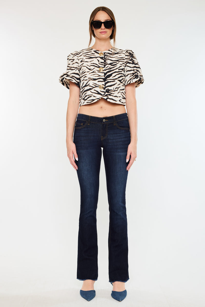 Anne Essentials Low Rise Bootcut Jeans – Kancan USA