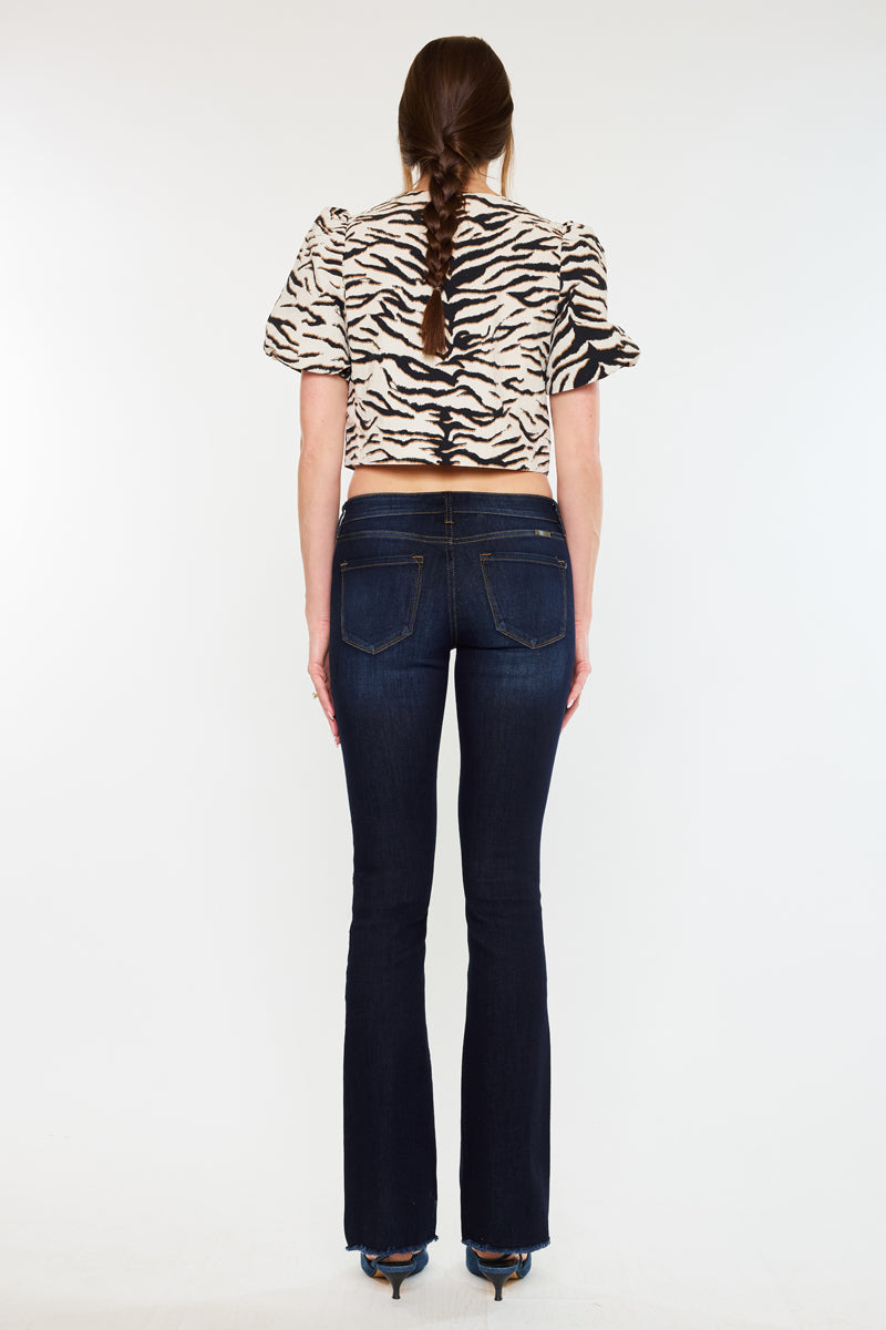 Anne Essentials Low Rise Bootcut Jeans - Official Kancan USA