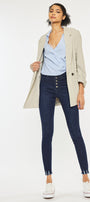Clove High Rise Ankle Skinny Jeans - Official Kancan USA