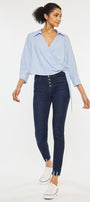 Clove High Rise Ankle Skinny Jeans - Official Kancan USA