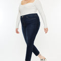 Ximena High Rise Cropped Skinny Jeans (Plus) - Official Kancan USA