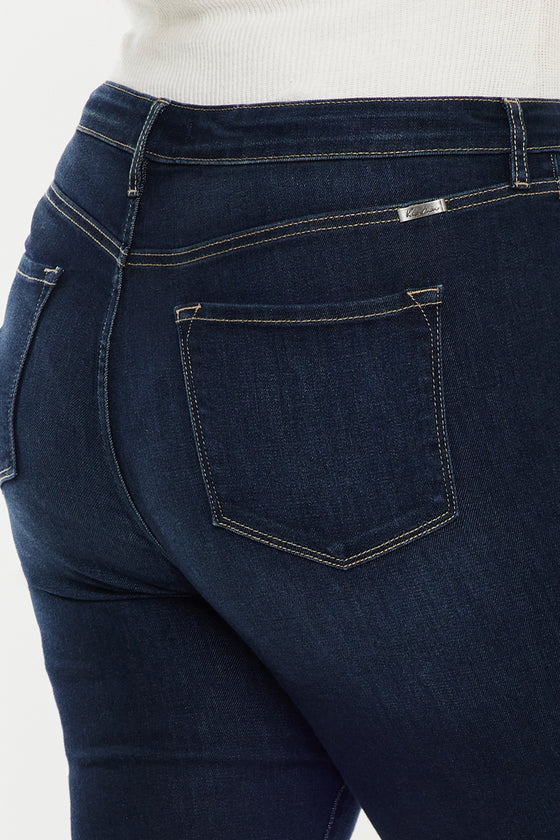 Ximena High Rise Cropped Skinny Jeans (Plus) - Official Kancan USA