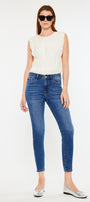 Teegan High Rise Cropped Skinny Jeans - Official Kancan USA