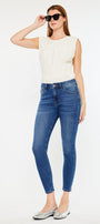 Teegan High Rise Cropped Skinny Jeans - Official Kancan USA
