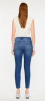 Teegan High Rise Cropped Skinny Jeans - Official Kancan USA