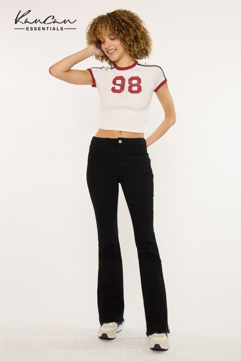 Brady Essentials High Rise Bootcut Jeans - Official Kancan USA