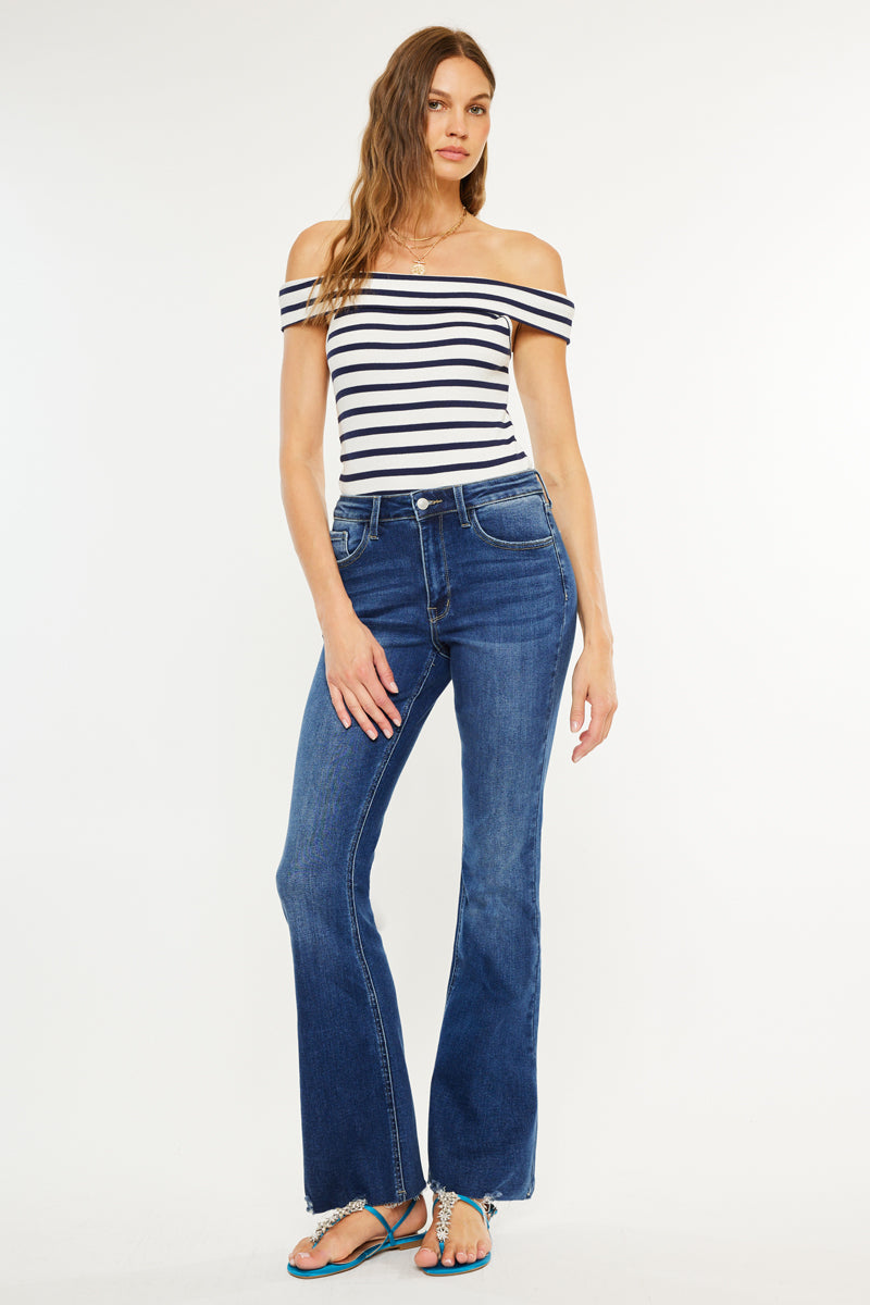 Brenda Essentials High Rise Bootcut Jeans - Official Kancan USA