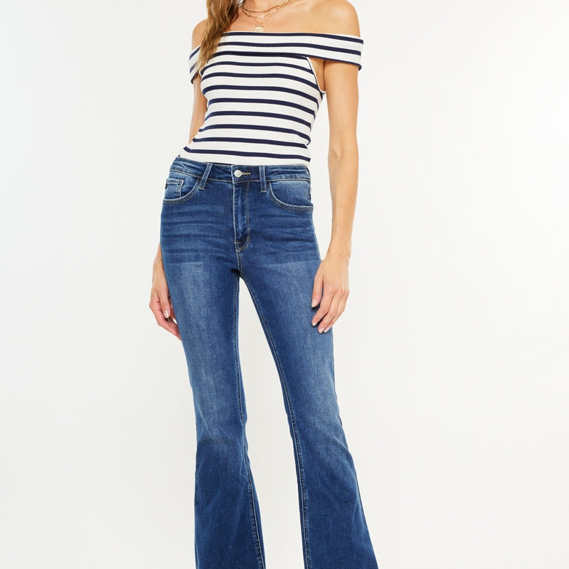 Brenda Essentials High Rise Bootcut Jeans - Official Kancan USA