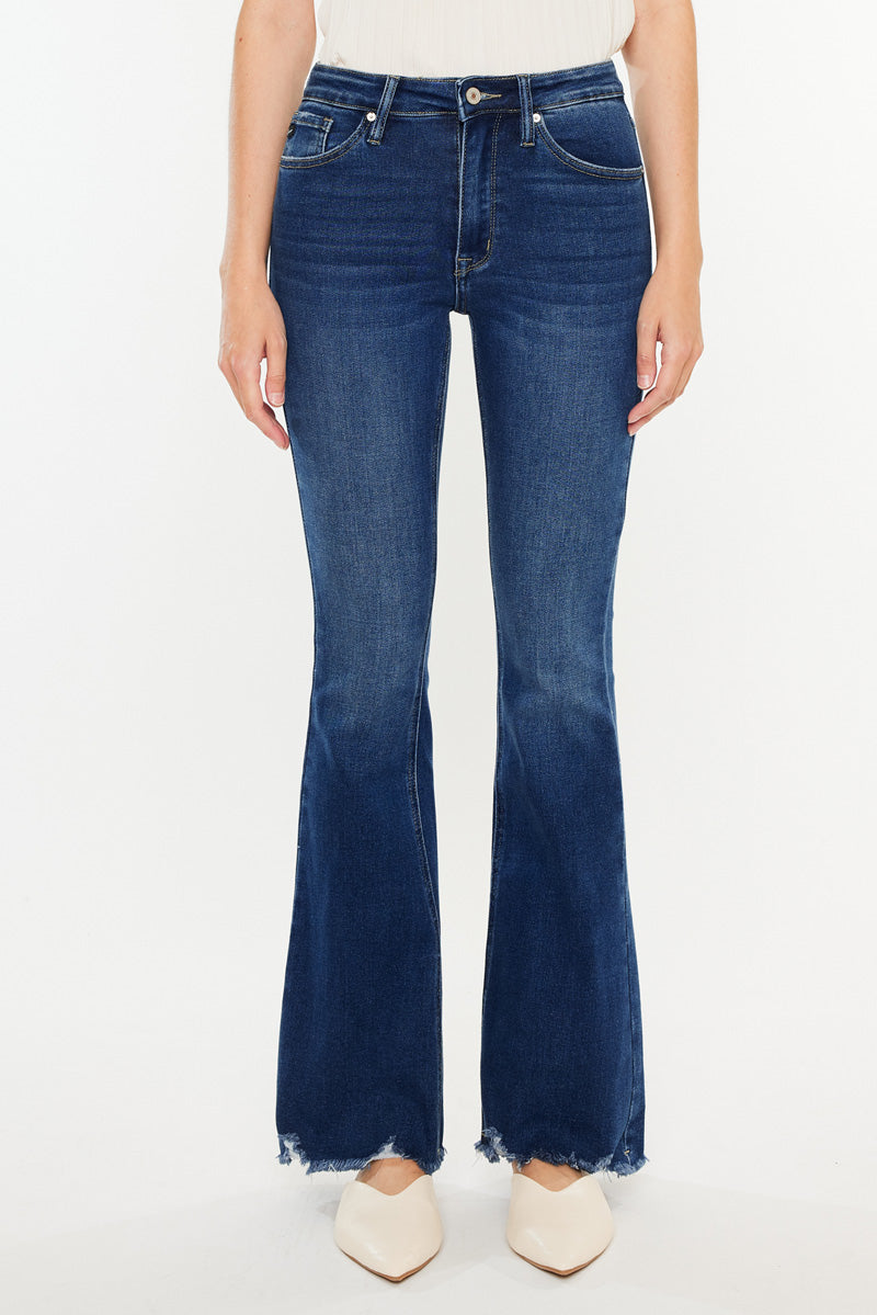 Brenda  High Rise Bootcut Jeans - Official Kancan USA