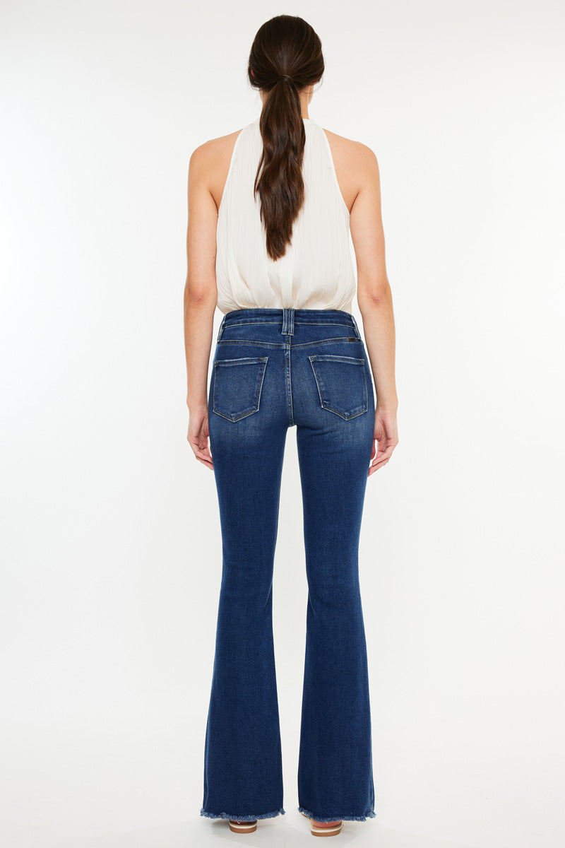 Brenda  High Rise Bootcut Jeans - Official Kancan USA