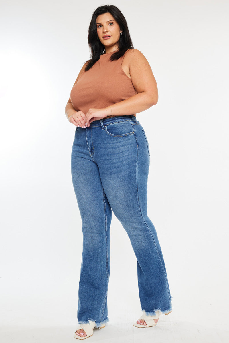 Classic Bootcut Womens Plus Size Jeans Bootcut Ladies Jeans Levi&
