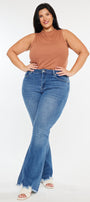Tia High Rise Bootcut Jeans (Plus Size) - Official Kancan USA