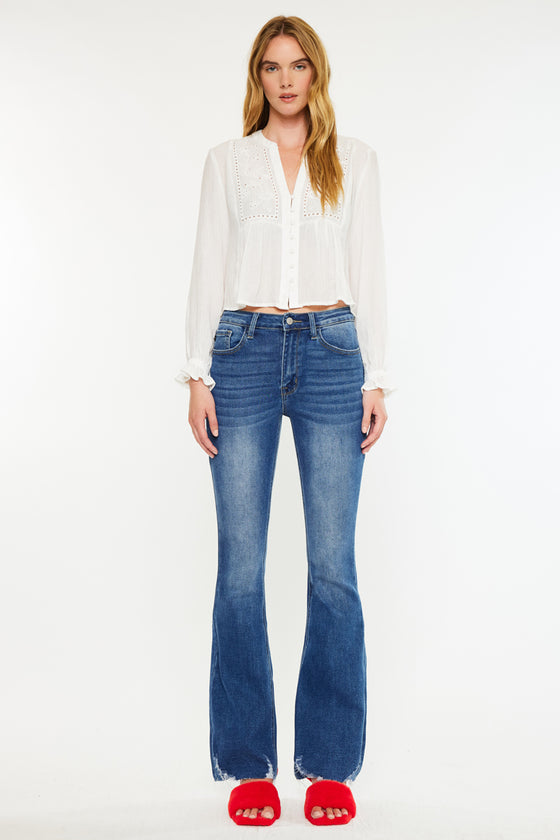 Brenda Essentials High Rise Bootcut Jeans - Official Kancan USA