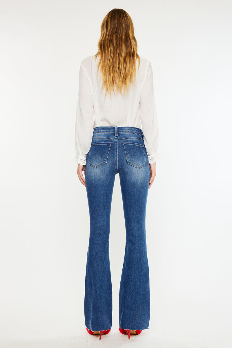 Brenda Essentials High Rise Bootcut Jeans - Official Kancan USA