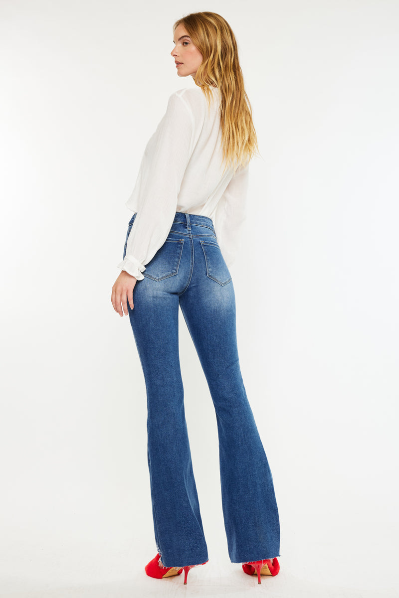 Brenda Essentials High Rise Bootcut Jeans – Kancan USA