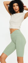Pandora Mid Rise Active Shorts - Official Kancan USA