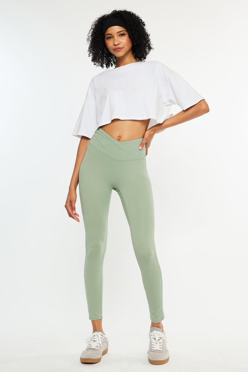 Ari Mid Rise Active Leggings - Official Kancan USA