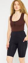 Porsha High Rise Active Shorts - Official Kancan USA