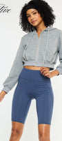 Porsha High Rise Active Shorts - Official Kancan USA