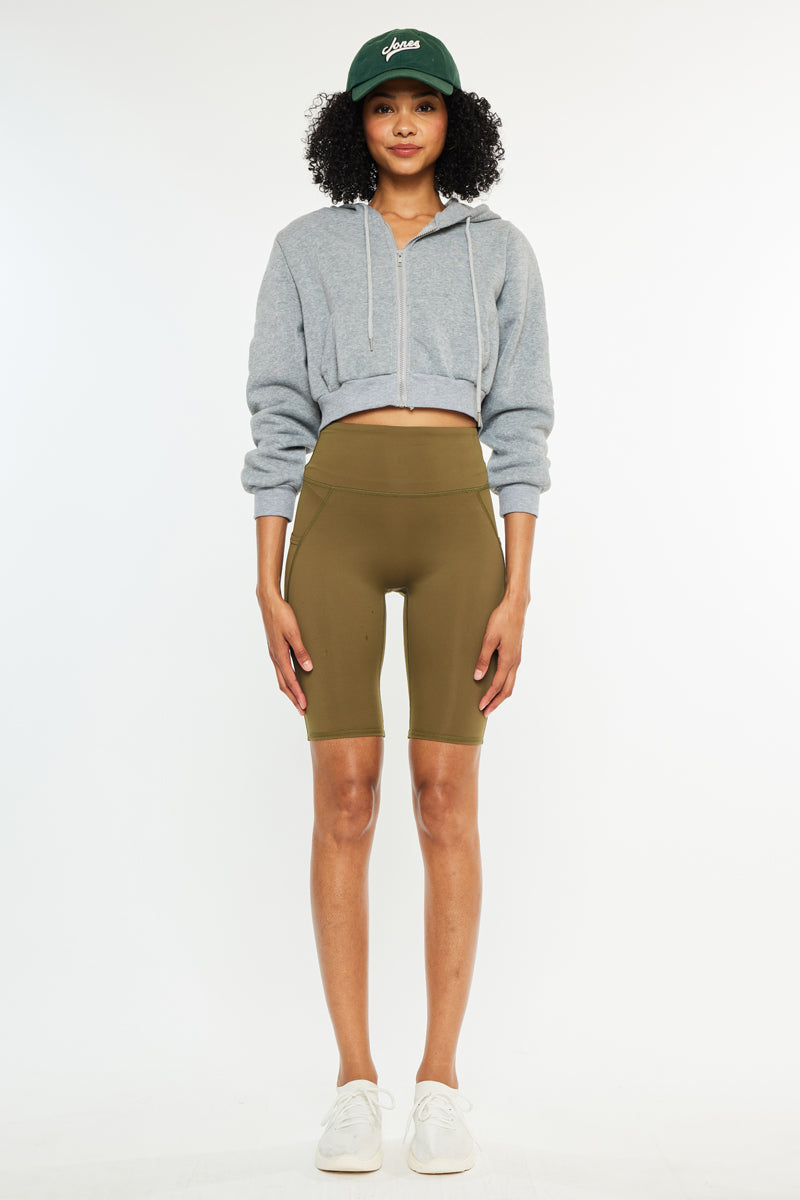Porsha High Rise Active Shorts - Official Kancan USA
