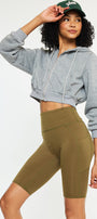 Porsha High Rise Active Shorts - Official Kancan USA