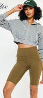 Porsha High Rise Active Shorts - Official Kancan USA