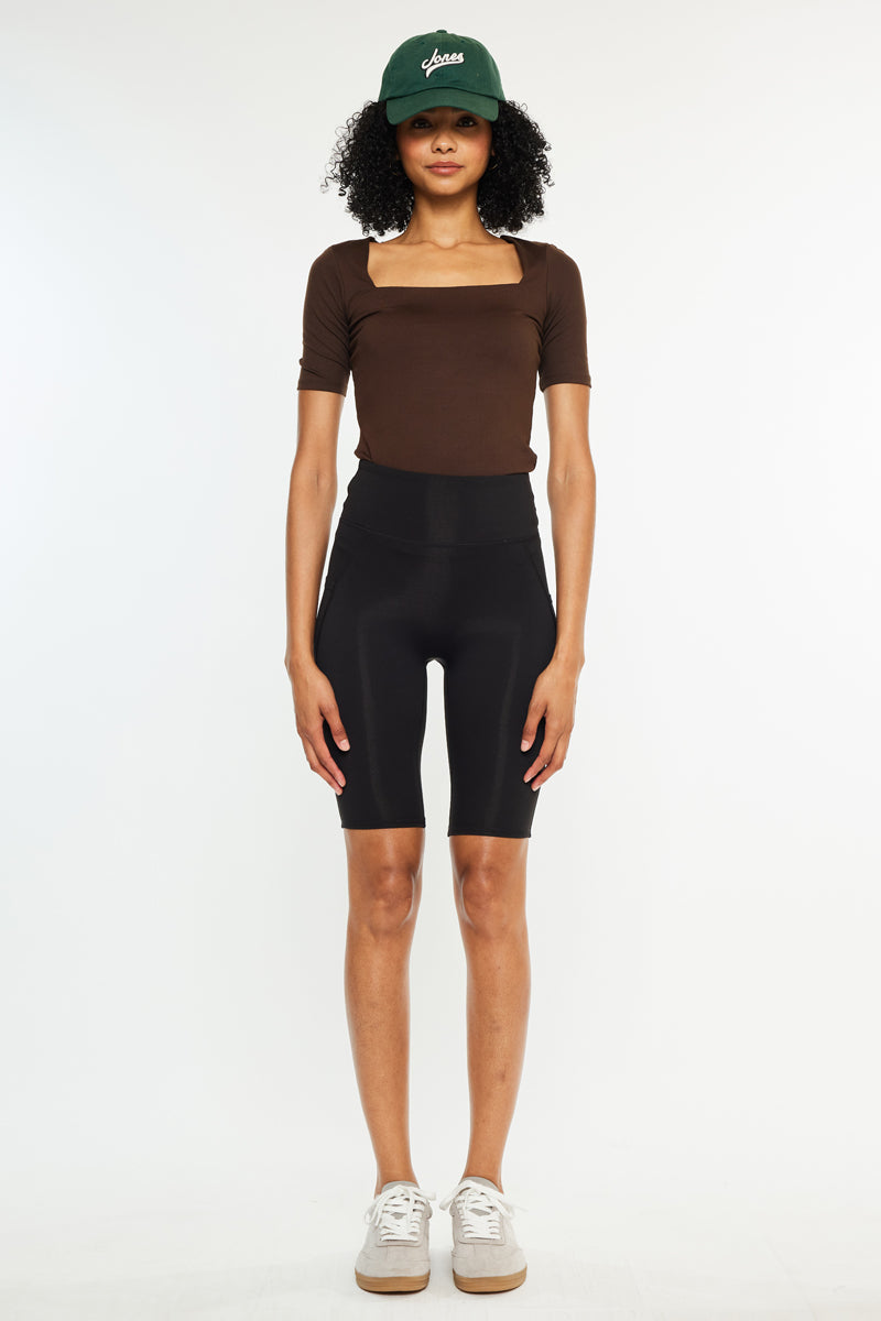 Porsha High Rise Active Shorts - Official Kancan USA