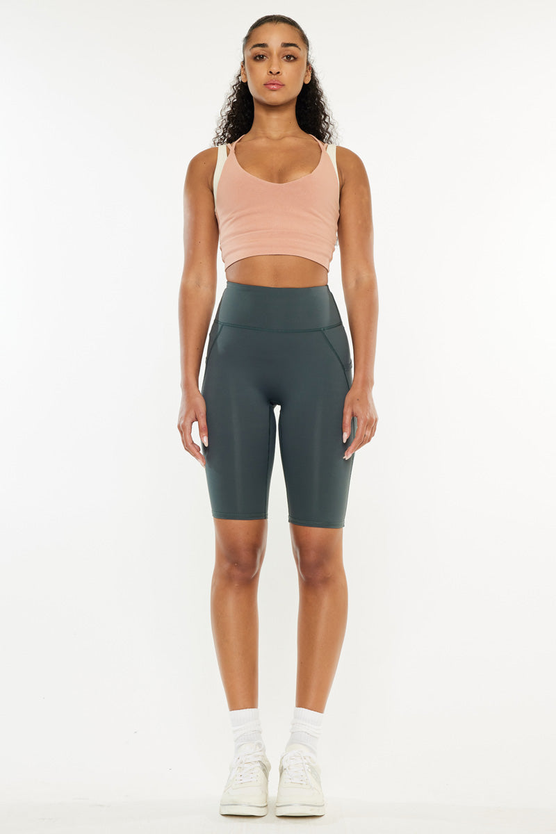 Porsha High Rise Active Shorts - Official Kancan USA