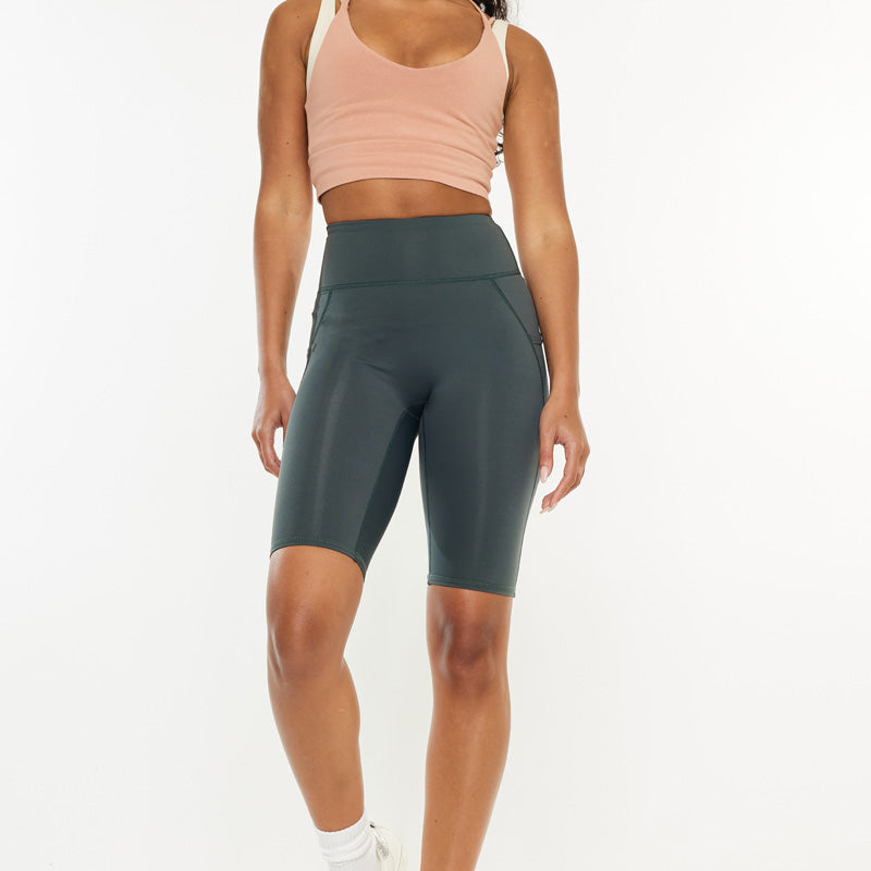 Porsha High Rise Active Shorts - Official Kancan USA