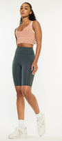 Porsha High Rise Active Shorts - Official Kancan USA