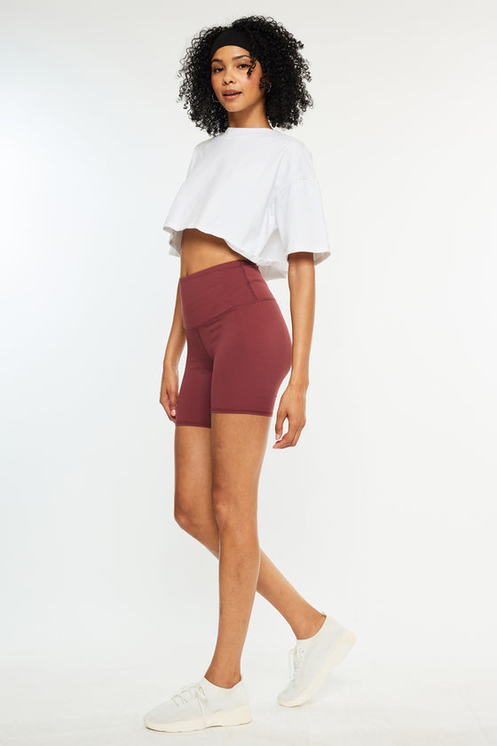 Saturn High Rise Active Shorts - Official Kancan USA