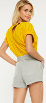 Amber High Rise Shorts - Official Kancan USA