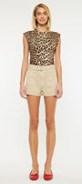 Emerson Ultra High Rise Belted Shorts - Official Kancan USA