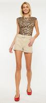 Emerson Ultra High Rise Belted Shorts - Official Kancan USA